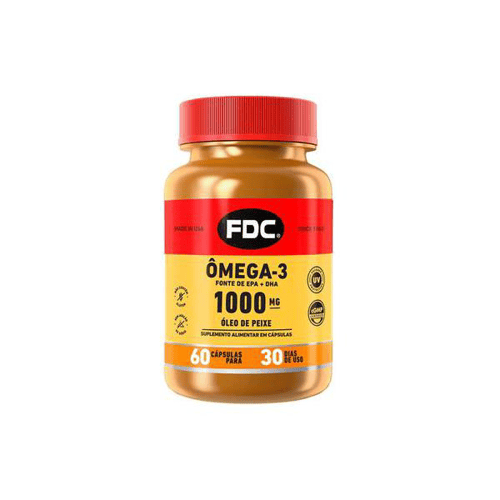 Ômega 3 1000Mg Fdc Com 60 Cápsulas 60 Cápsulas