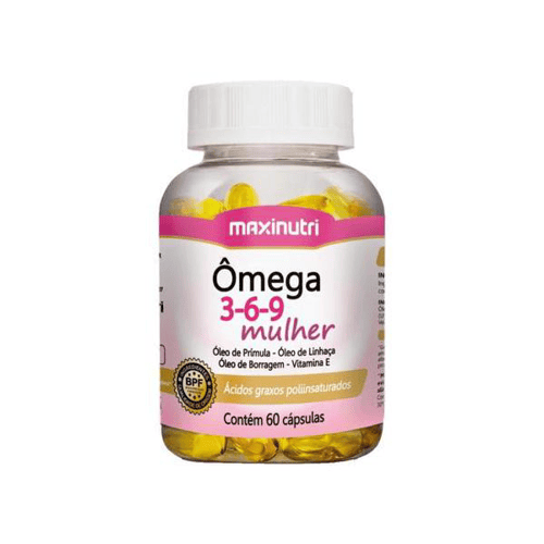 Imagem do produto Ômega 3,6,9 Mulher Com 60 Cápsulas
