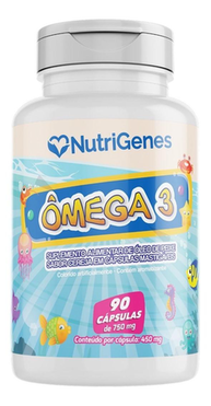 Ómega 3 Cereja 750 Mg 90 Cap Nutrigenes