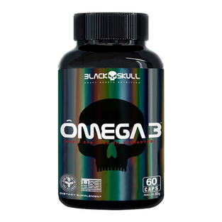 Ômega 3 Epa + Dha Black Skull 60 Caps