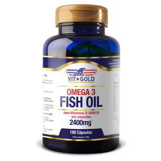 Imagem do produto Ômega 3 Fish Oil Vitgold Com 100 Cápsulas