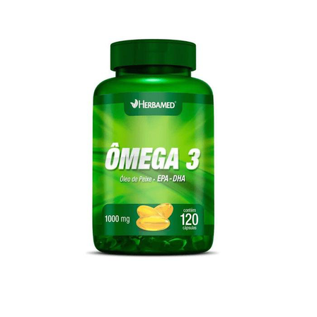 Imagem do produto Ômega 3 Herbamed Óleo De Peixe 1000Mg 120 Cápsulas