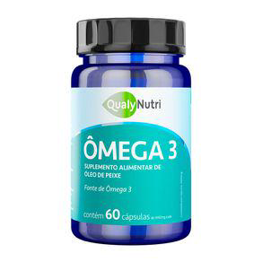 Imagem do produto Ômega 3 Óleo De Peixe Qualy Nutri 60 Cápsulas