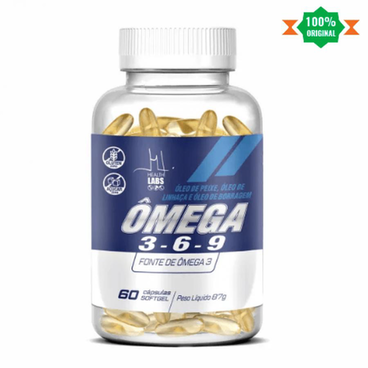 Omega 369 Com 60 Cápsulas Health Labs