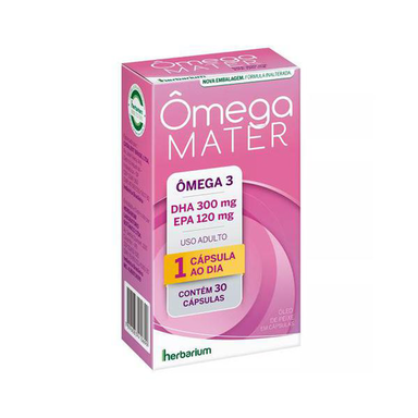 Ômega Mater 60 Cápsulas