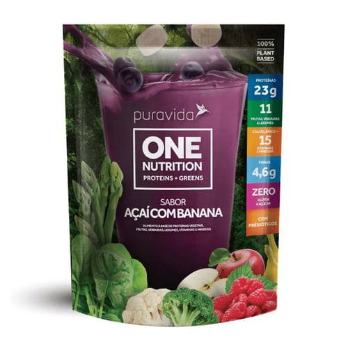 One Nutrition Acai C/ Banana 450G Pura Vida