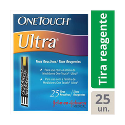 Imagem do produto One Touch - Tiras Reag. 25Un