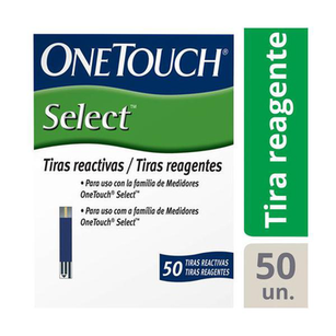 Onetouch - Select Simple Com 50 Tiras Glicose