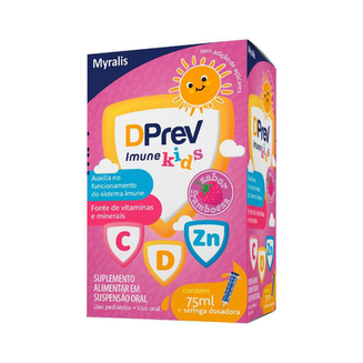 Dprev Imune Kids 75Ml Framboesa