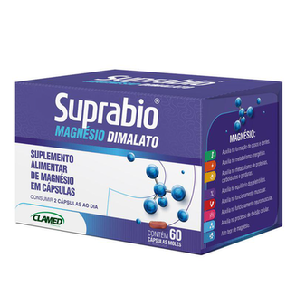 Imagem do produto Suprabio Magnesio Dimalato 60 Cápsulas