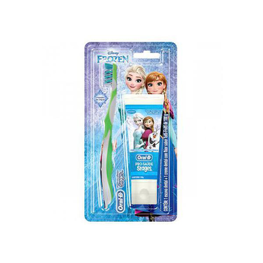 Oralb Kit Stages Frozen Escova + Creme Dental