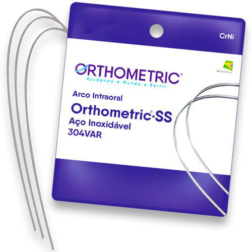 Imagem do produto Orthometric Ss Rectangular Stainless Arch Wire Upper Orthometric