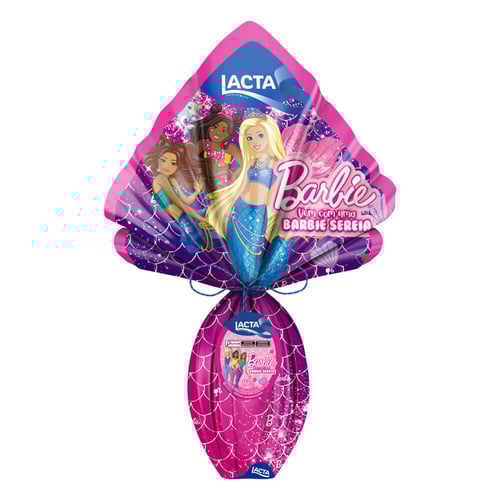 Ovo De Páscoa Barbie 166G Lacta