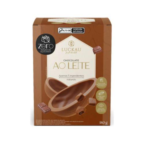 Ovo De Páscoa Chocolate Ao Leite Luckau 180G