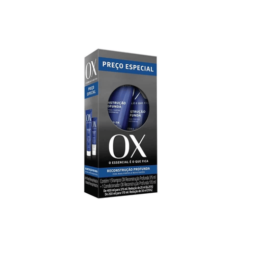 Imagem do produto Ox Reconstrução Profunda Shampoo + Condicionador