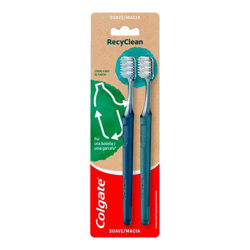 Imagem do produto Pack Escova Dental Colgate Recyclean Com 2 Panvel Farmácias