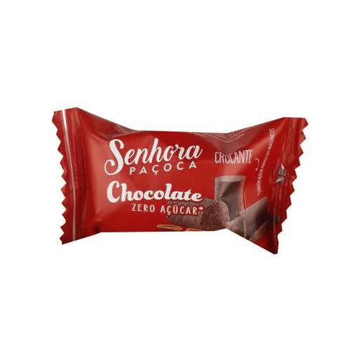 Imagem do produto Paçoca Senhora Paçoca Com Chocolate Zero Açúcar 16G