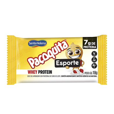 Imagem do produto Paçoquita Esporte Whey Protein Com 18G 18G
