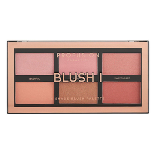 Imagem do produto Paleta De Blush Profusion Cosmetics 6 Cores