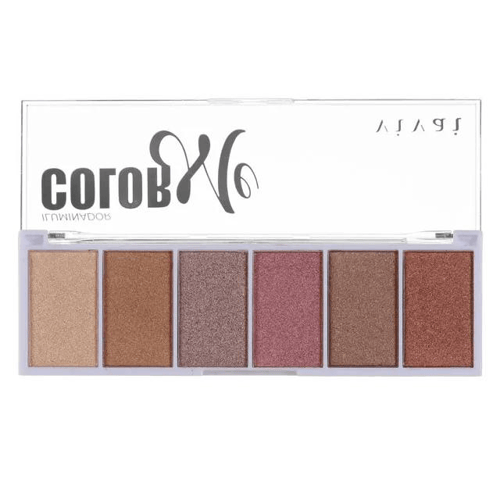 paleta de iluminador color me vivai cód. 4039.1.8