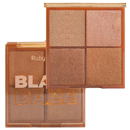 Imagem do produto Paleta De Iluminadores Blaze Daze Ruby Rose Hb7523