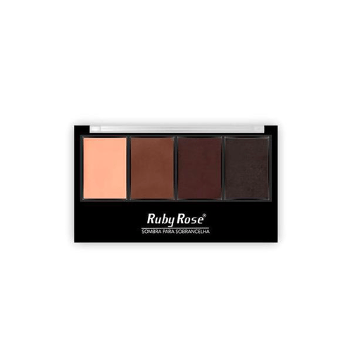 Paleta De Sombra Para Sobrancelha Ruby Rose Ref 9354