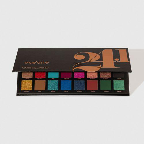 Paleta De Sombras 24.1 Cores 24.1 Eyeshadow Palette 28G Oceane