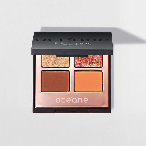 Paleta De Sombras 4 Eyeshadow Palette Power Glow Océane Edition 4,5G