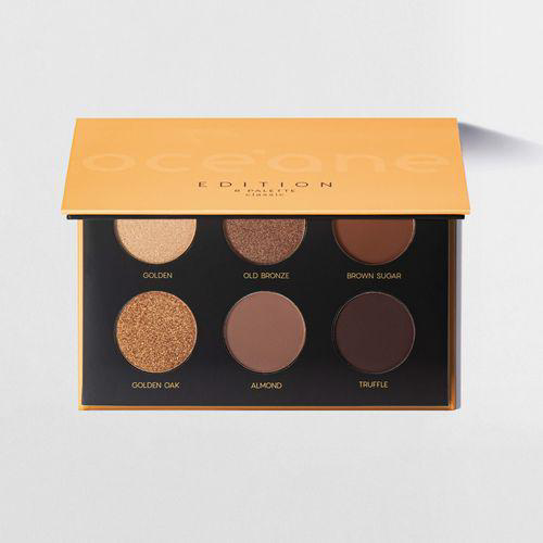 Paleta De Sombras Tons Terrosos 6 Eyeshadow Palette Classic Océane Edition 7,8G