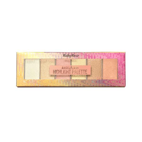 Paleta Iluminador Ruby Rose Pocket Angel Flash Hb 7513