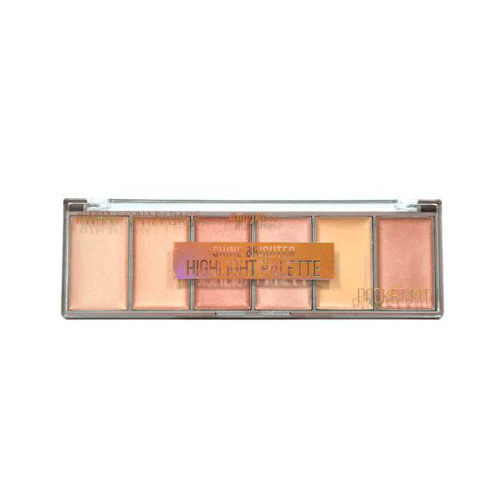 Paleta Iluminador Ruby Rose Pocket Shine Brighter Hb 7510