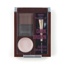 Imagem do produto Paleta Para Sobrancelha Duo Dark Brown Panvel Make Up Panvel Farmácias