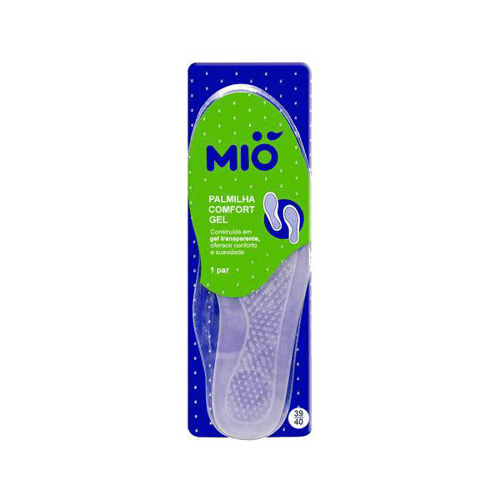 Imagem do produto Palmilha Comfort Gel Mió Tamanho 39/40 Com 1 Par