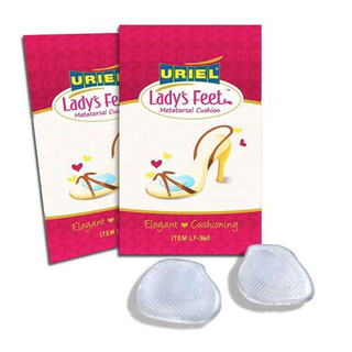 Imagem do produto Palmilha De Silicone Para Salto Alto Lf3600 Lady´S Feet Uriel