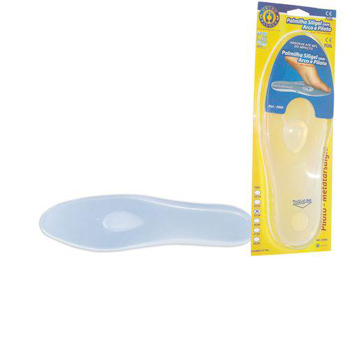 Palmilha Siligel Longa Com Arco E Piloto 5000 Ortho Pauher 33 34