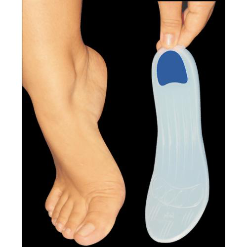 Palmilha Sob Gel Com Ponto Azul 13001 Ortho Pauher 34 35