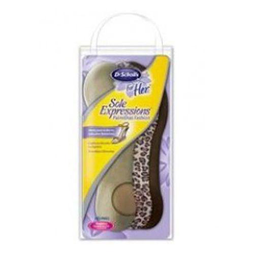 Palmilhas - De Gel Dr. Scholls Sole Expressions Fashion Massaging Gel C 3 Pares Feminino Tamanho 35-39