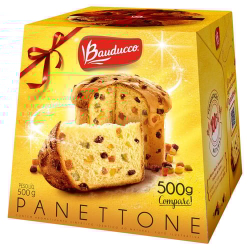 Imagem do produto Panettone Bauducco Frutas Cristalizadas 500G
