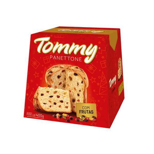 Panettone Tommy Frutas Cristalizadas Com 400G