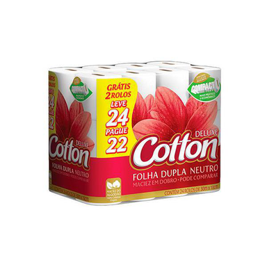 Papel Higienico Cotton Neutro 24Un