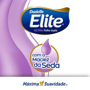 Papel Higiênico Folha Dupla Dualette Elite Ultra Com 16