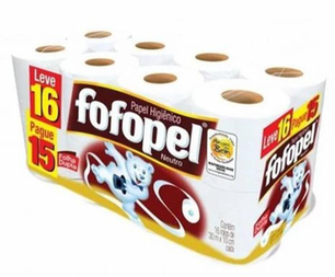 Papel Higienico Folha Dupla Lv16 Pg 15