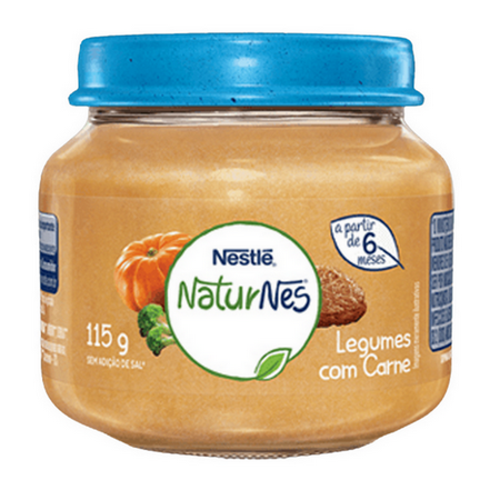Imagem do produto Papinha Nestlé Carne Com Legumes 115G