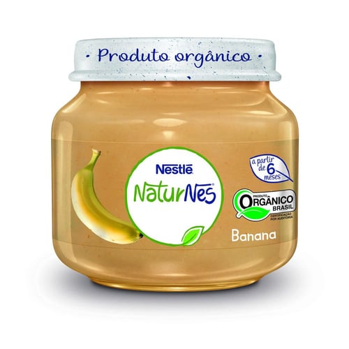 Imagem do produto Papinha Nestlé Naturnes Orgnico Banana 120G