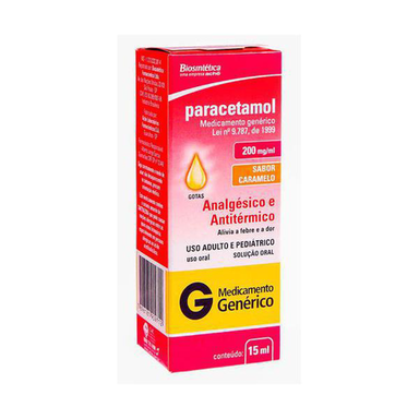 Paracetamol - Gotas 15Ml Aché Genérico