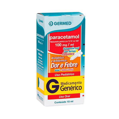 Paracetamol - Gotas 15Ml Germed Genérico