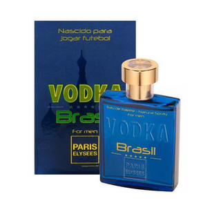 Paris Elysees Vodka Brasil Blue Eau De Toilette Perfume Masculino 100Ml