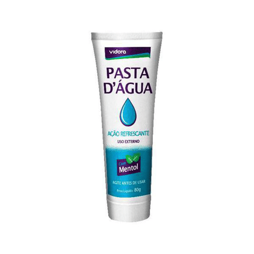 Pasta D Agua C Menthol 80G Vidora