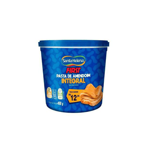 Imagem do produto Pasta De Amendoim Integral First Santa Helena 500G Xx