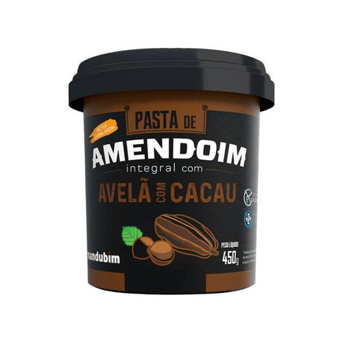 Imagem do produto Pasta De Amendoim Sabor Avelã E Cacau 450Gr